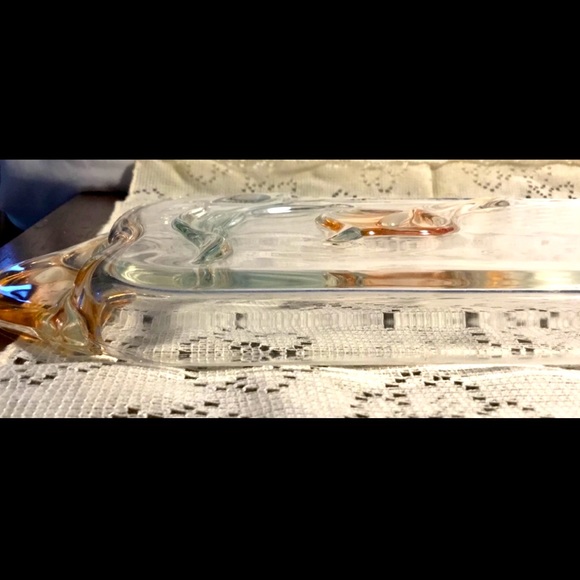 Mikasa Crystal Mayfair Canape Tray Original Walther Glass Vintage - Picture 8 of 8